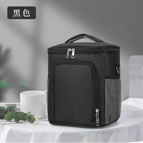 Premium 2-Compartment Insulated Lunch Bag Spacious, Crossbody Cooler Design Ideal for Work, Office & Outdoor Use