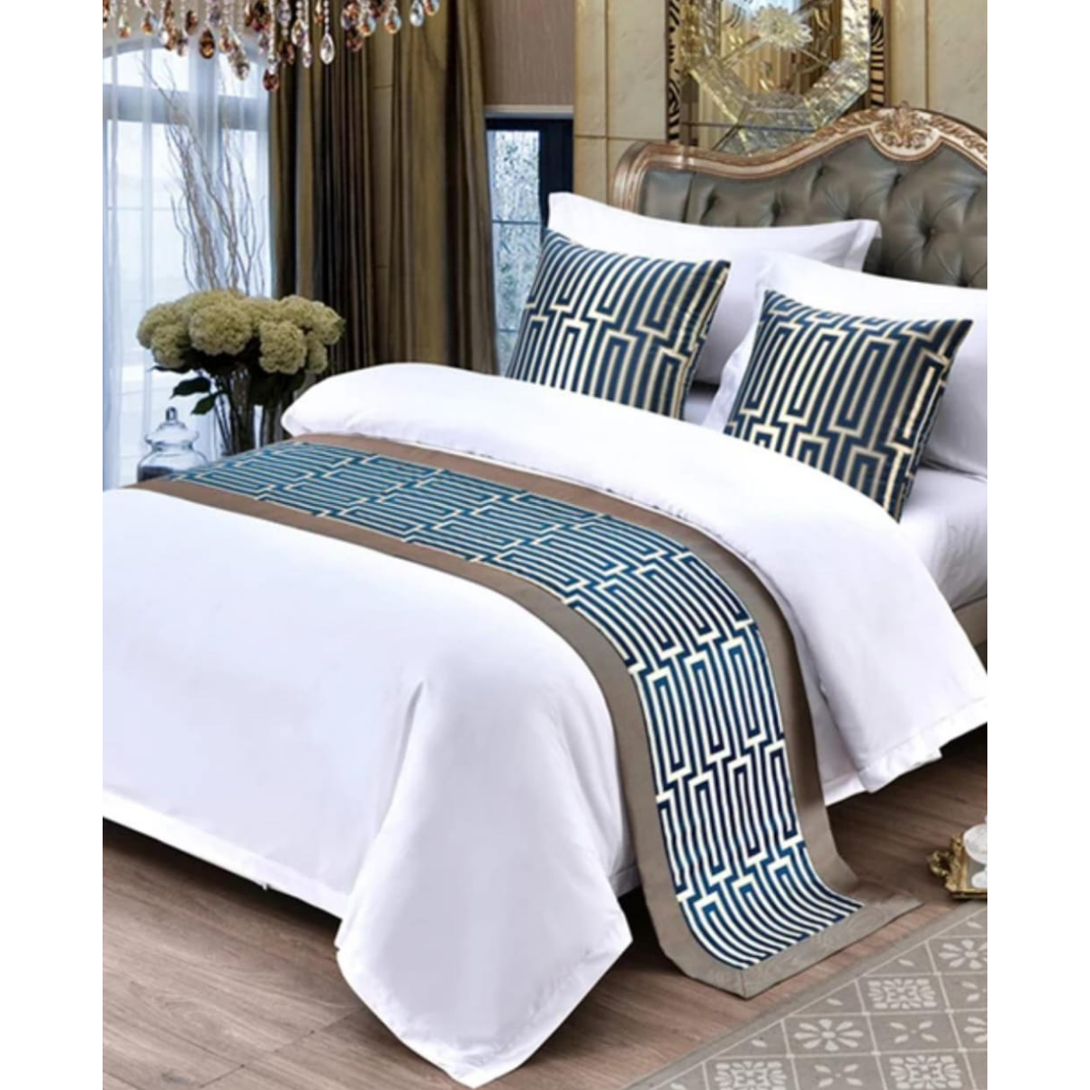 Premium High-Quality European Style Bed Runner