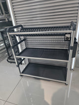 Premium Quality 3-Tier Aluminium Dish Drainer 60.9×57.2×26.7cm