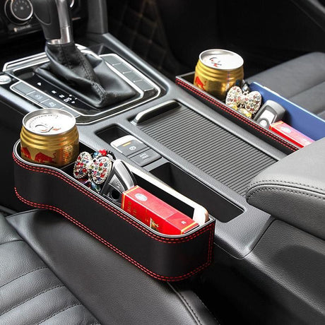 Premium Quality Car Cup Holder with Phone Holder and Multiple Partitions