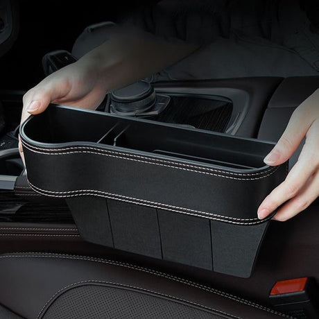 Premium Quality Car Cup Holder with Phone Holder and Multiple Partitions