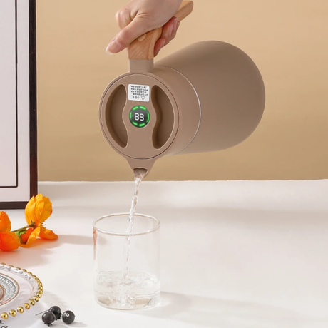 Premium Quality Double Wall Copper Plated Thermal Vacuum Flask with Filter – 1.5L