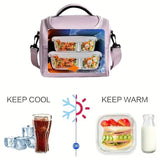 Premium Quality Insulated Lunch Bag with Triple Insulation and 6L Capacity