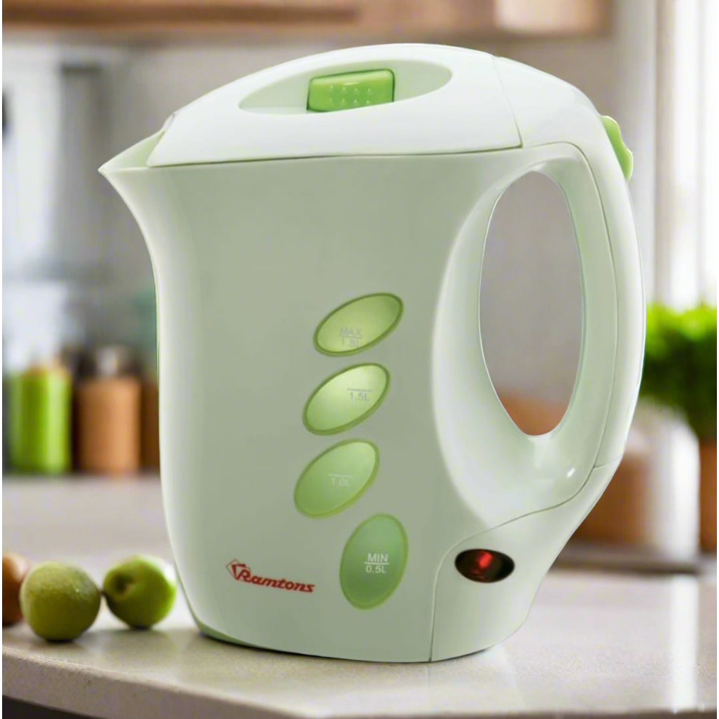 Premium Quality Ramtons RM/115 Electric Corded Kettle 1.8L Capacity.