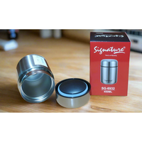 Premium Quality Signature Stainless Steel Vacuum Food Jar 450ml. Thermoses