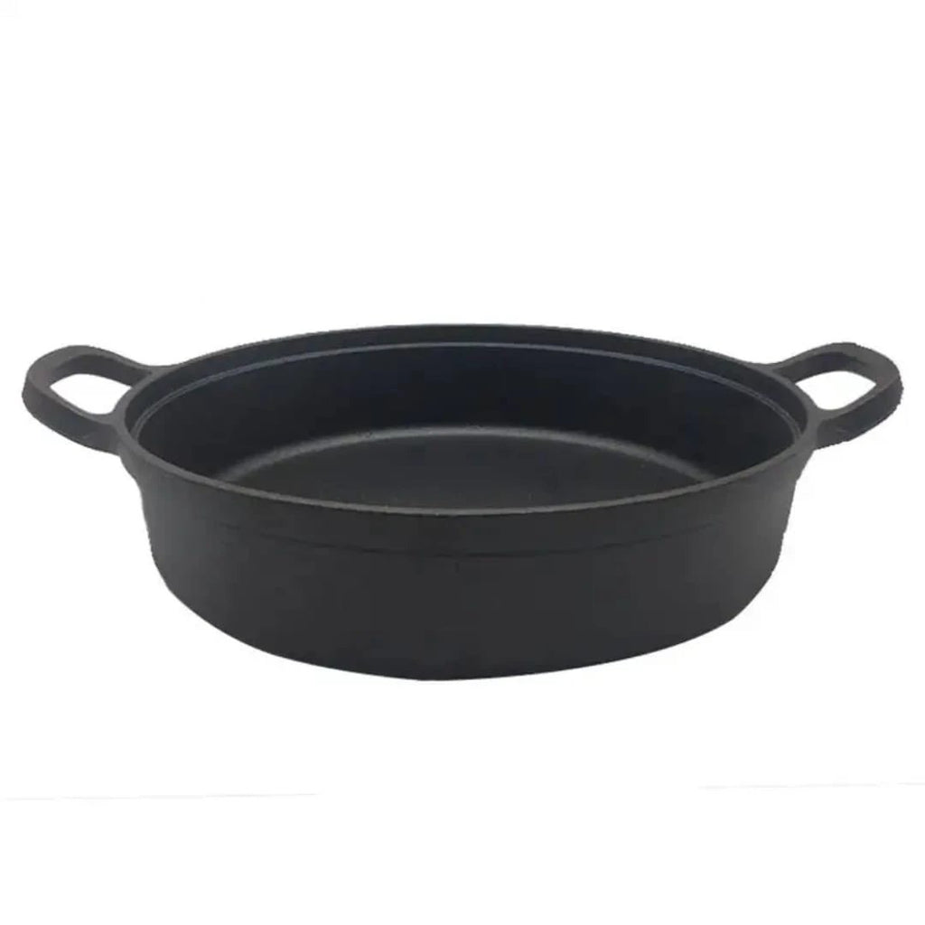 Preseasoned Cast Iron Cook,Bake & Serve Set Heavy Duty 10 Piece Collection Cookware Sets