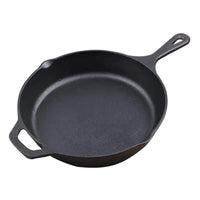 Preseasoned Cast Iron Cook,Bake & Serve Set Heavy Duty 10 Piece Collection Cookware Sets