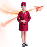 Professional Children’s Air Hostess Cosplay Costume – Flight Attendant Fancy Dress
