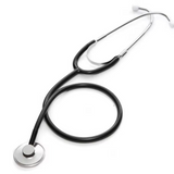 Professional Medical Stethoscope with Dual Head Design – Black