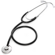 Professional Medical Stethoscope with Dual Head Design – Black
