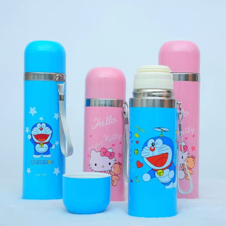 Quality Cartoon Themed Thermos Bottle with Drinking Cup 500ml