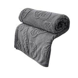 Quilted Velvet Throw Blanket | 200cm x 230cm | Luxurious Softness | Ideal for Comfort and Style