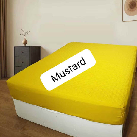 Quilted Waterproof Mattress Protectors – Multiple Sizes and Colors