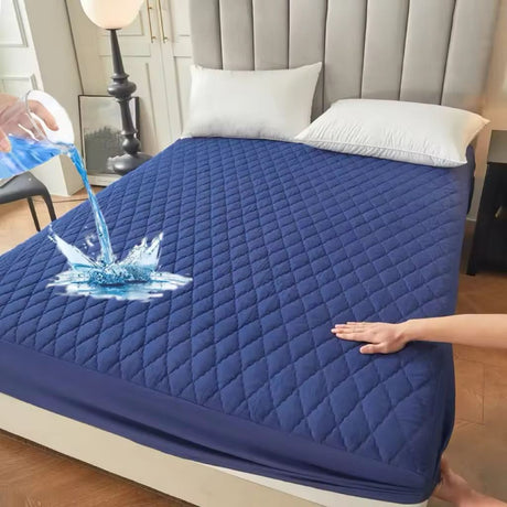 Quilted Waterproof Mattress Protectors – Multiple Sizes and Colors