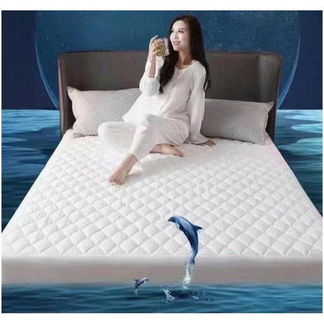 Quilted Waterproof Mattress Protectors – Multiple Sizes and Colors