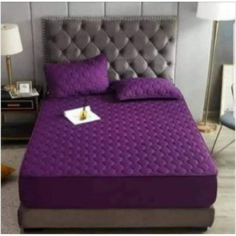 Quilted Waterproof Mattress Protectors – Multiple Sizes and Colors