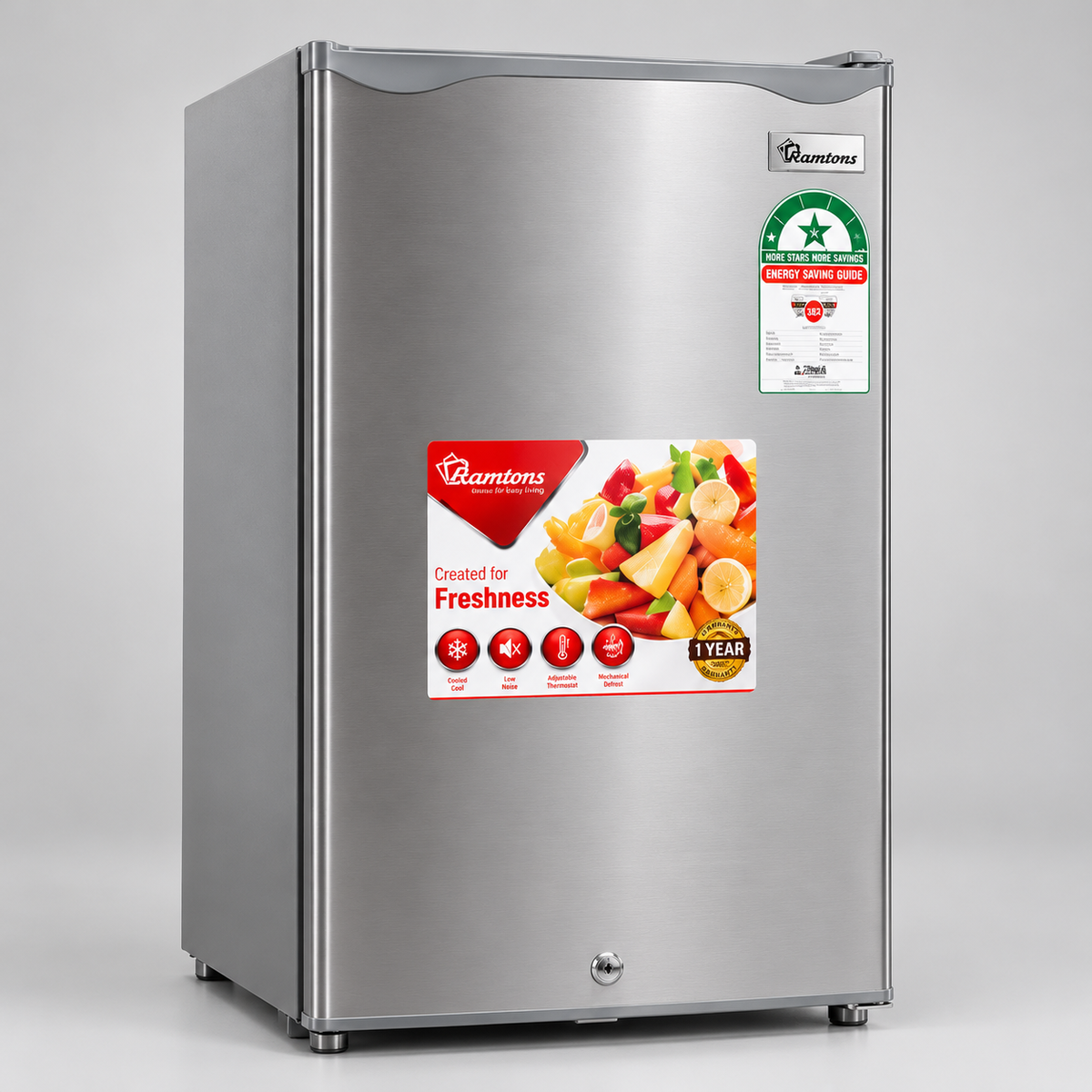 Compact 90L Direct Cool Fridge for Small Kitchens