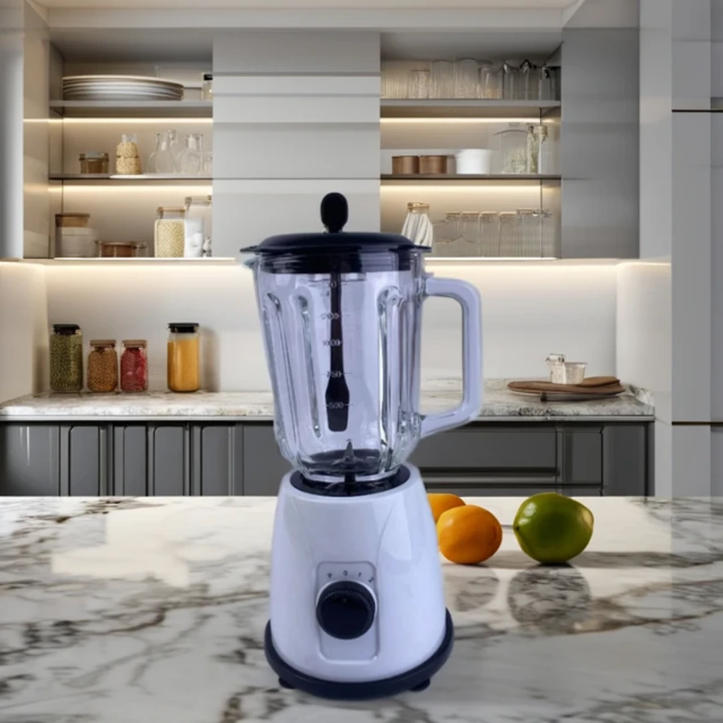 Rashnik 3 in 1 Blender 1500ML 450Watts Powerful Motor Kitchen Accessories Food Blenders