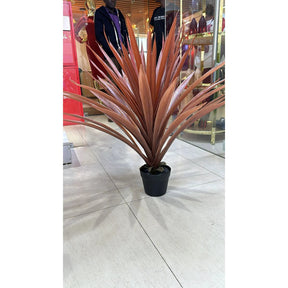 Real Touch Artificial Bonsai Gladiolus Plant 60cm with 56 Leaves Decor Artificial Flowering Plants