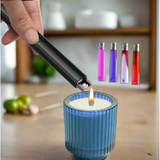 Rechargeable Electric Lighter Windproof & Flameless Design Kitchen Accessories Metal Lighters