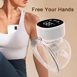 Rechargeable Electric Wearable Breast Pump – Hands-Free, USB Charged (180ml)