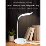 Rechargeable Study Lamp with Touch On/Off & Eye Protection Lighting Light Bulbs