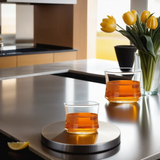 Redberry Classy Plain Glass Set of 6 pcs 300ml for Daily and Elegant Drinkware Use. Kitchen utensils Kitchen & Dining