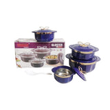 Redberry Plastic Designer Hotpot - "Gloster" 4pcs Set