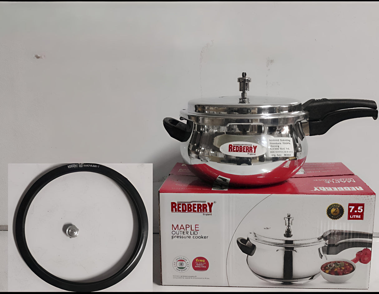 Redberry Premium Range Aluminium Maple Pressure Cooker