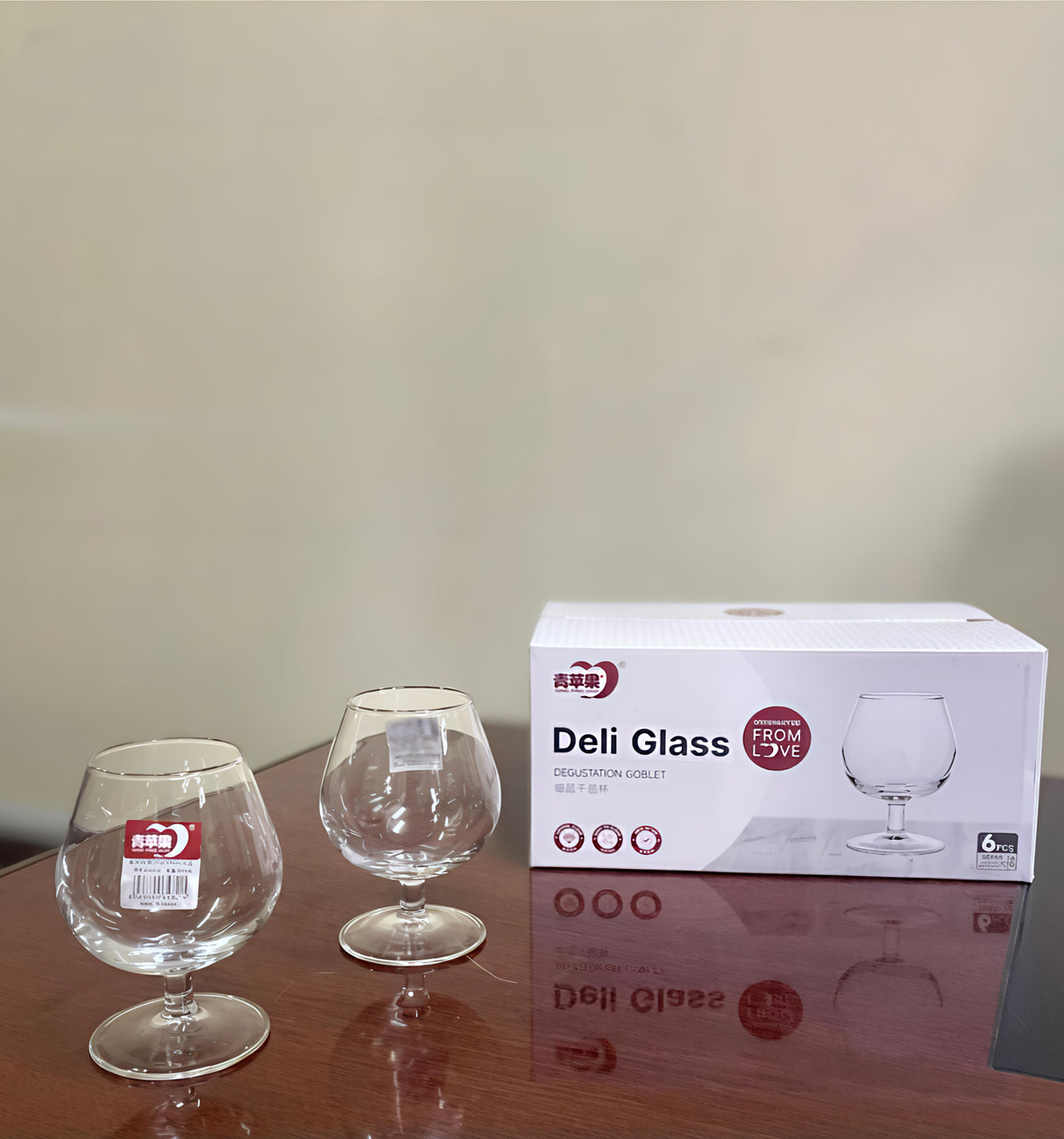 Redberry Premium Range Crystal Clear Glass EJ 5402