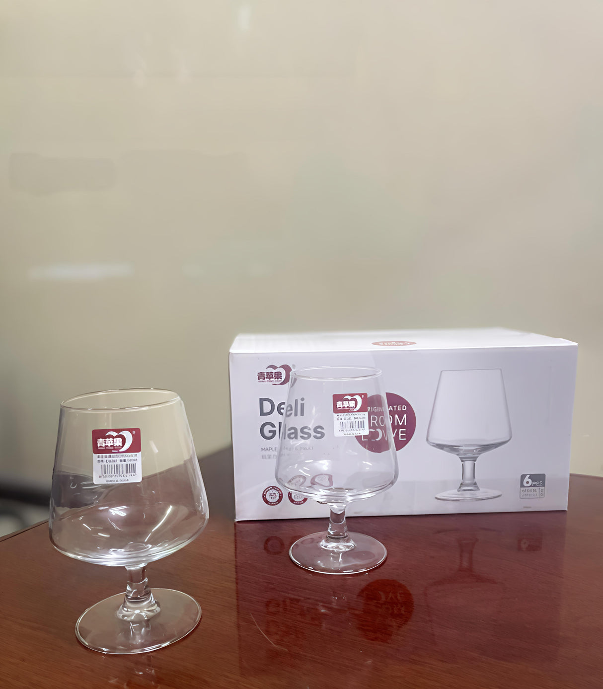 Redberry Premium Range Crystal Clear Glass Set