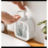 Refillable Dispenser 400ml Elegant and Versatile for Soap Sanitizer Lotion and Shower Gels