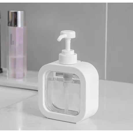 Refillable Dispenser 400ml Elegant and Versatile for Soap Sanitizer Lotion and Shower Gels