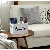 Remote Control Organizer Box for Neat and Stylish Storage Organizer Desk Organizers