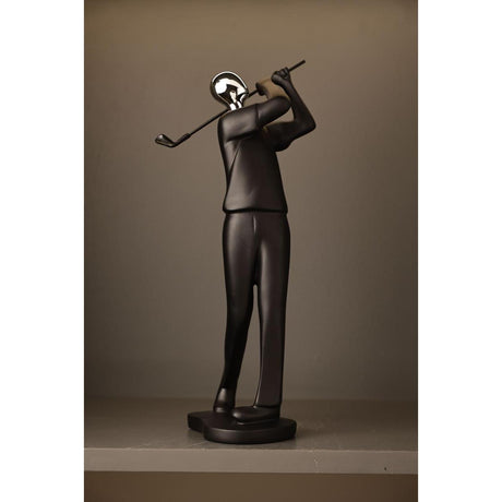 Resin Sports Sculpture Decor or Trophy – Handcrafted Decor for Football, Golf, Tennis & Cycling Enthusiasts