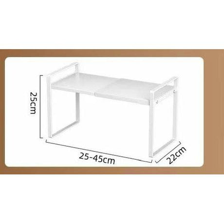 Retractable Cabinet Storage Spice Under Shelf Rack Organizer