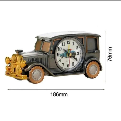 Retro Vintage Car Alarm Clock Classic Decorative Alarm Clock for Home, Office, and Bedroom