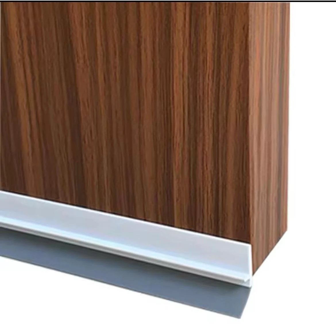Rubber Adhesive Door Seal Strip – 1M Weatherproof Sound Insulation | Grey & Brown Door Seal Strip Door Sweeps