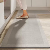 Rubber Bottom Antislip Kitchen Mats 2pcs Set with Durable Design