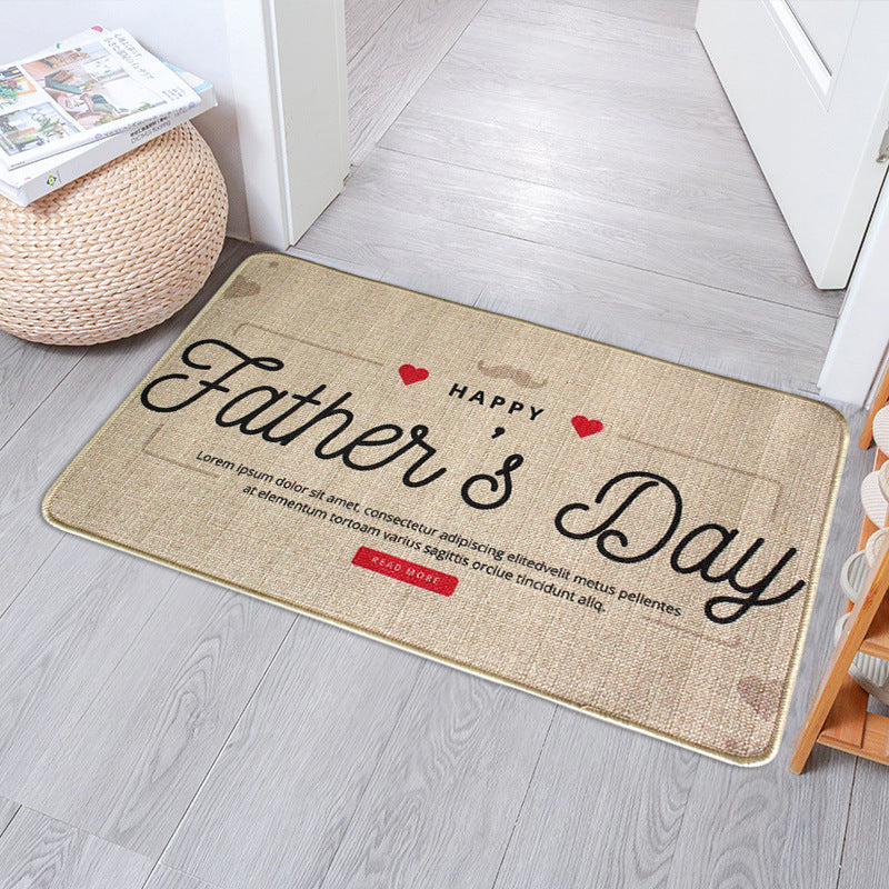 Rubber Bottom Entry Door Mat 40x60cm Non Slip Absorbent & Machine Washable