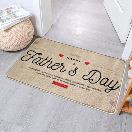 Rubber Bottom Entry Door Mat 40x60cm Non Slip Absorbent & Machine Washable