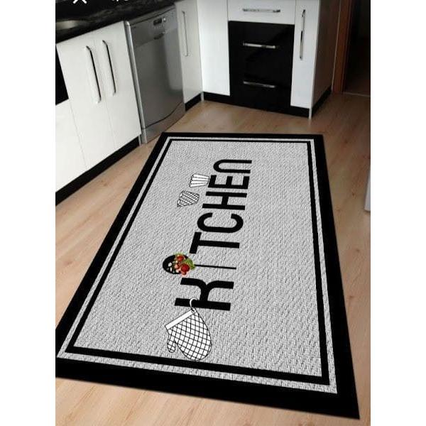 Rubber Kitchen Mats | 2 Piece Set | Multicolors | Durable, Non-Slip, and Easy to Clean