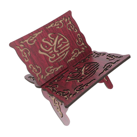 Quran Display Wooden Rack A5 Size Islamic Book Stand Quran wooden rack Uncategorized
