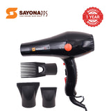 Sayona High Quality 2000W Hair Blow Dryer with Multiple Heat Settings