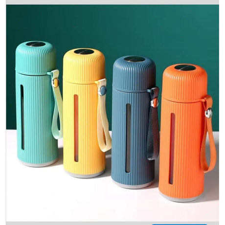 High Quality Portable 500ml Borosilicate Glass Water Travel Bottle- Furaha Finds Kenya