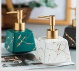 Furaha Finds Marble Classy Ceramic 270ml Soap Dispenser