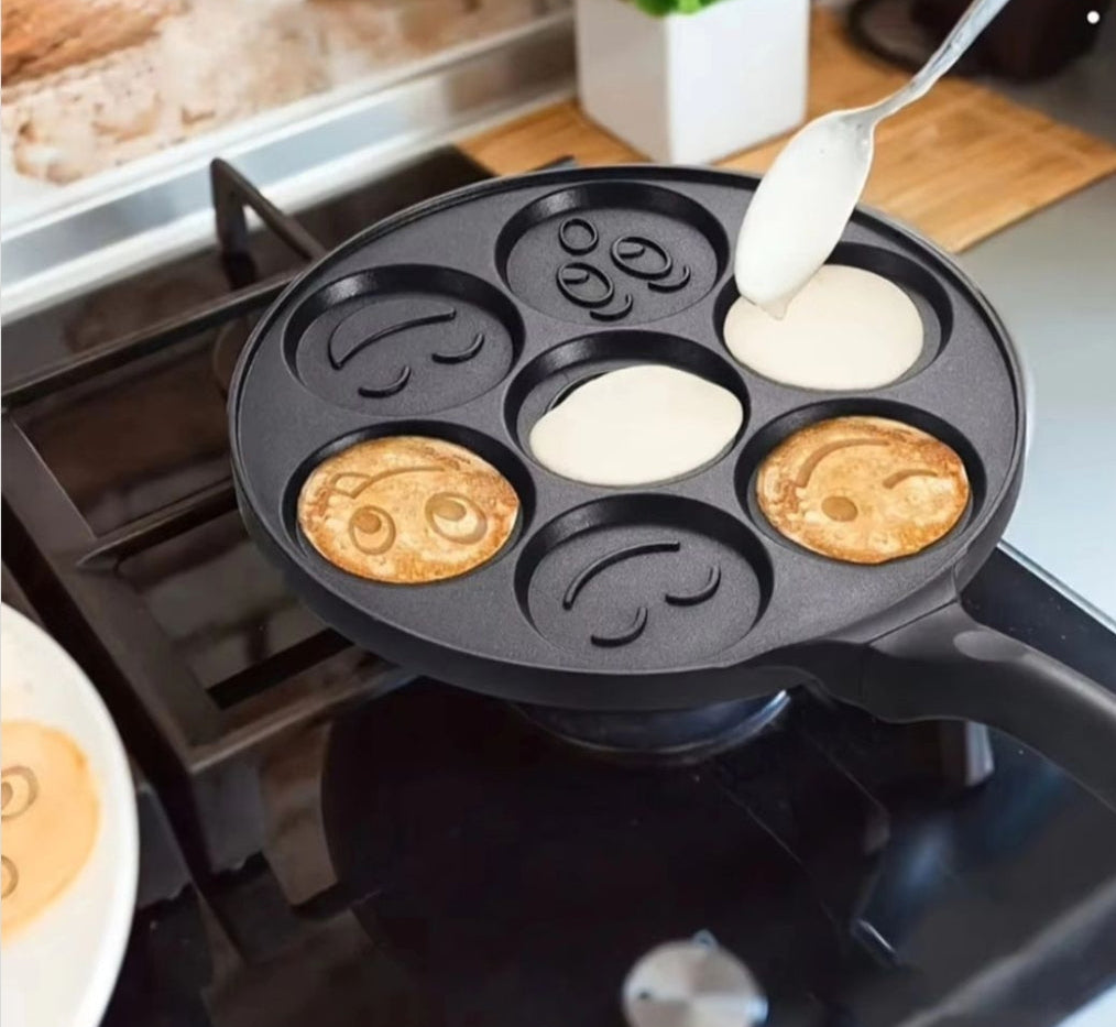 Furaha Finds 7-Hole Non-Stick Pancake Pan 