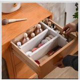 Multifunctional Adjustable Storage Drawers Divider Retractable Plastic | Drawer Partition Holder Household Storage Clapboard Kitchen Organizer | Adjustable Size: 28cm - 44cm- Furaha Finds Kenya