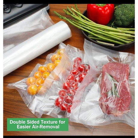 BPA-Free Vacuum Sealer Rolls – 15cm x 610cm Commercial Grade Bag Rolls for Food Saver, Vacuum Storage, Meal Prep