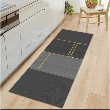 2in1 Kitchen Antislip Mats Set Big & Medium Size for Safe and Comfortable Kitchen Use- Furaha Finds Kenya